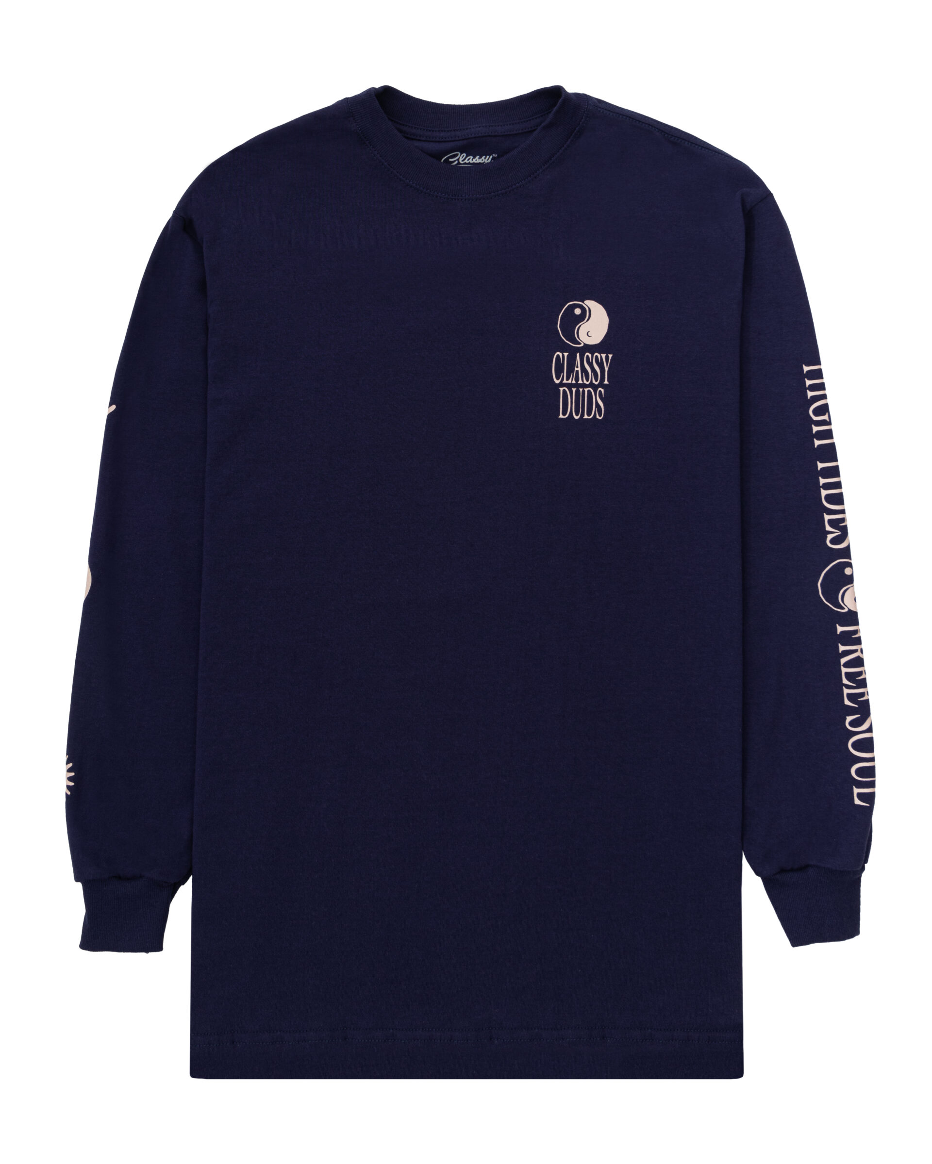Camiseta Manga Longa High Tide Navy - Image 3
