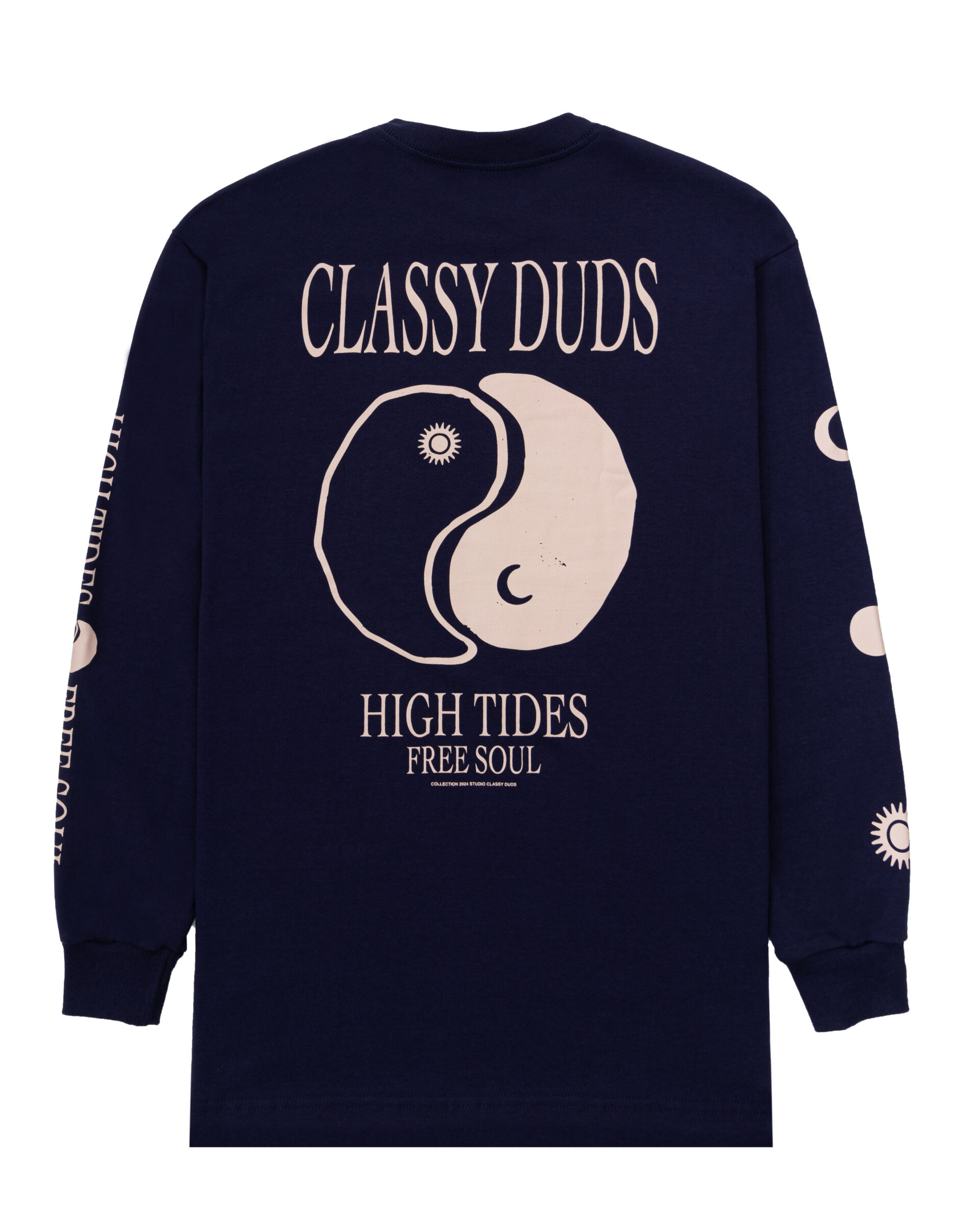 Camiseta Manga Longa High Tide Navy - Image 4