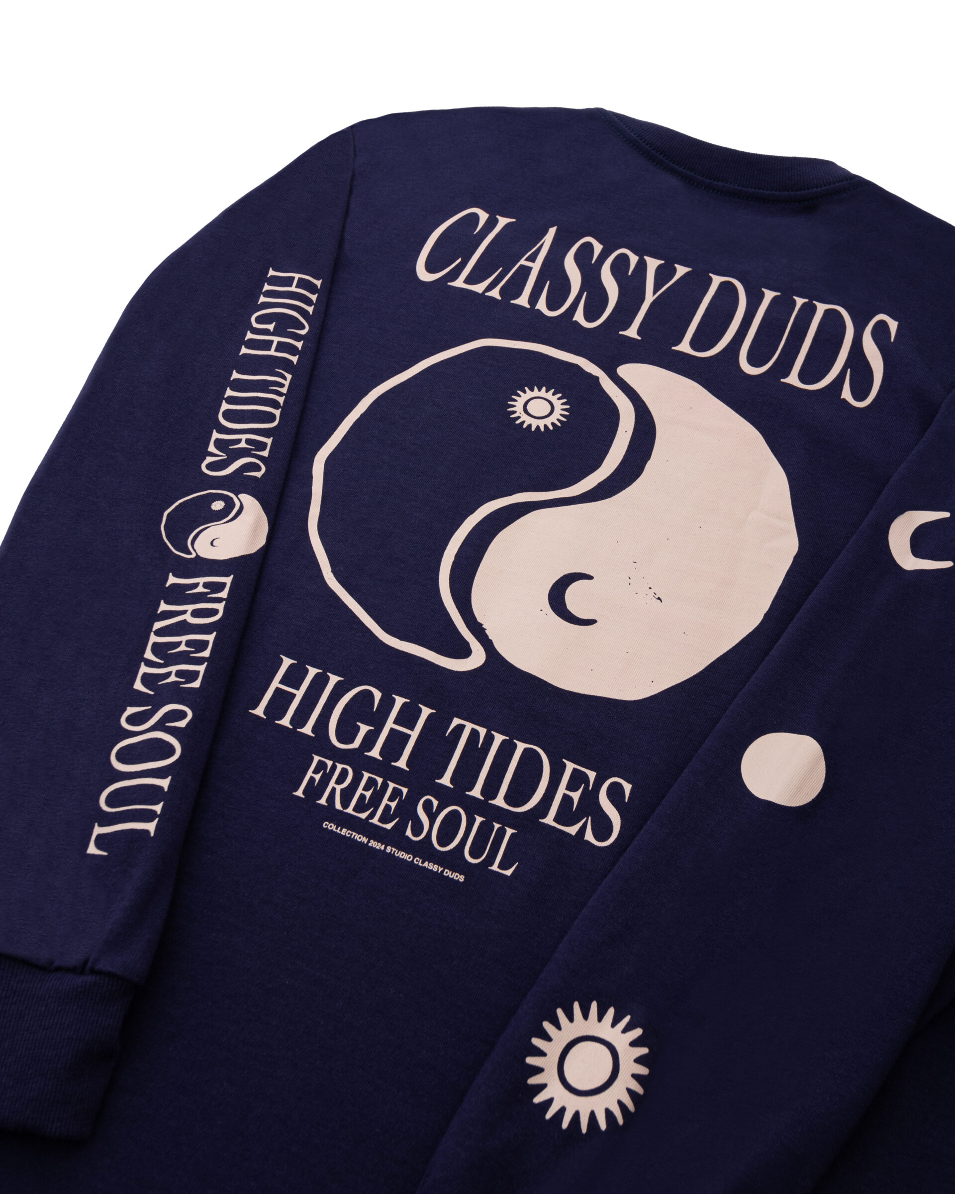 Camiseta Manga Longa High Tide Navy - Image 2