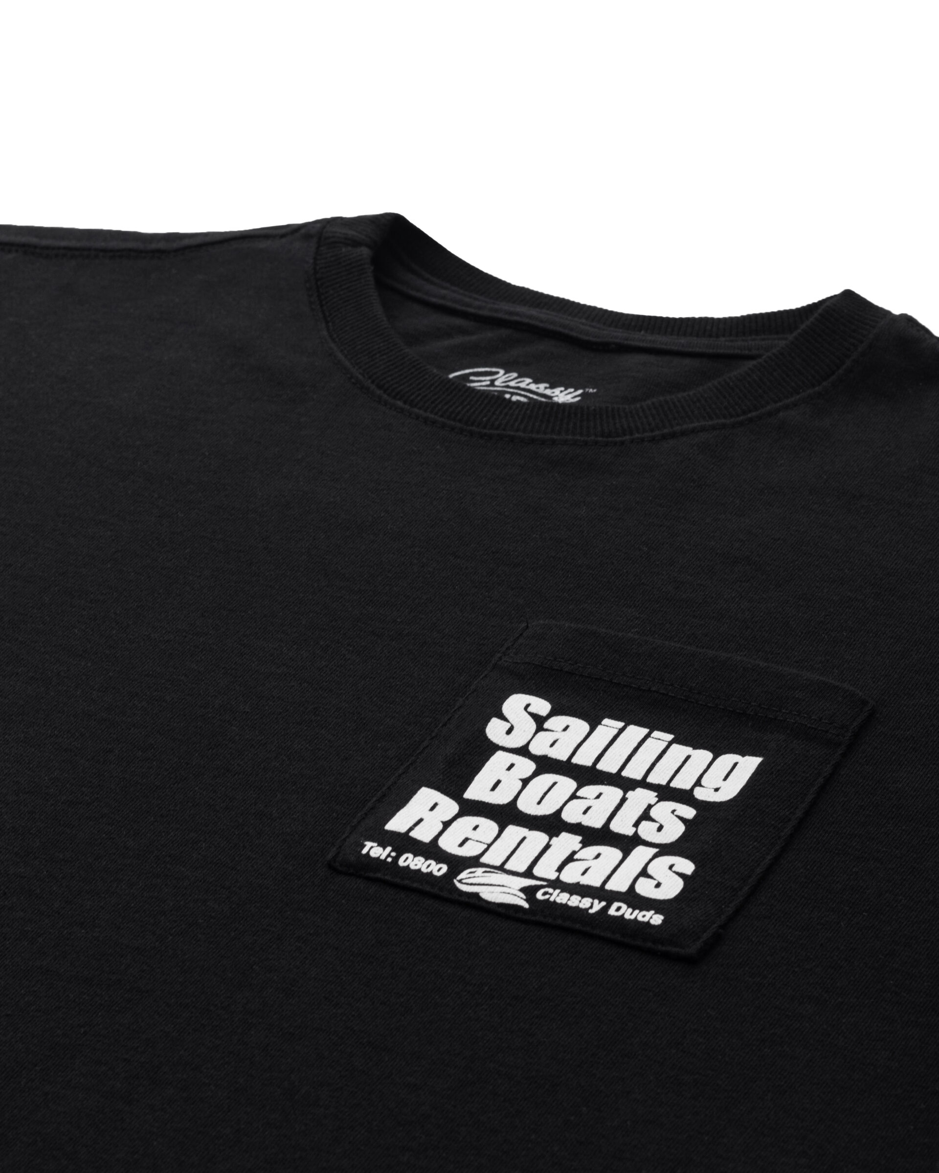 Camiseta Sailing Boats Black - Image 4