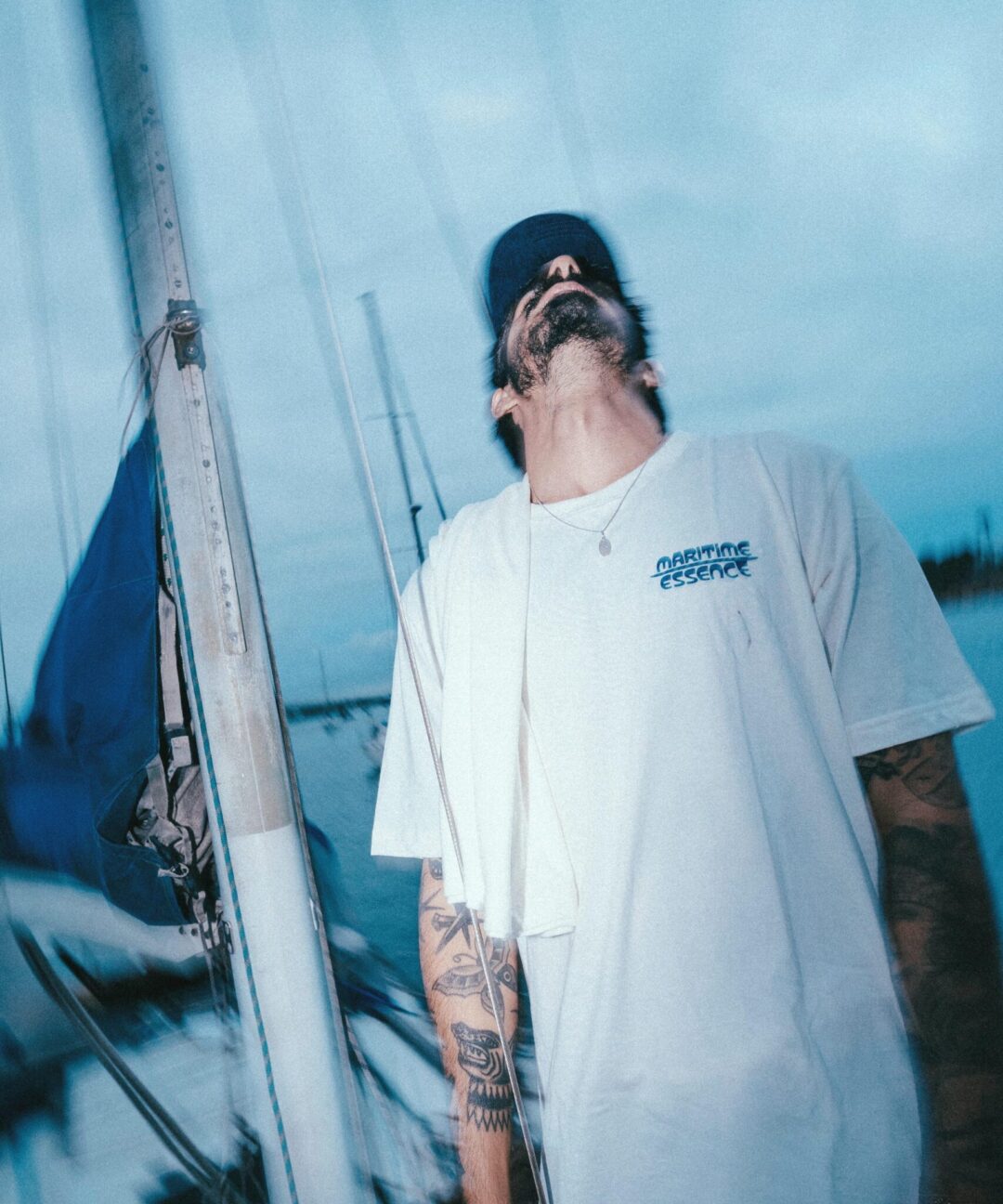 Camiseta Maritime Essence Off White